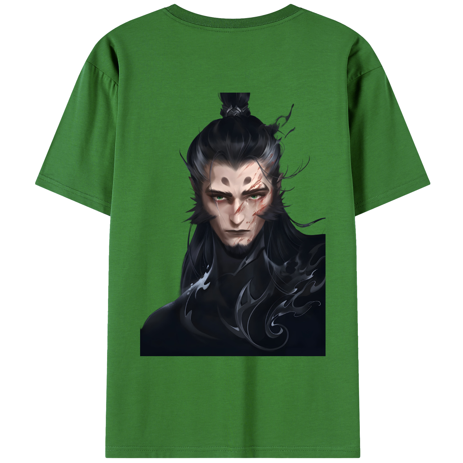 （画像用） Ne Zha 2 ナタ 魔童の大暴れ レディース半袖Tシャツ(バックプリント)